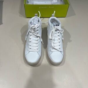 Gianni Bini Classic White High-Tops